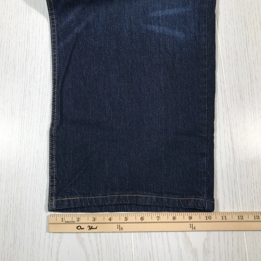 Levi's 559 Relaxed Jeans Men 54x28 Big Tall Blue Stretch Straight High Rise New